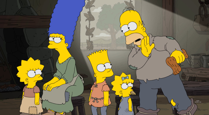 La familia Simpson se convierte en los Serfson