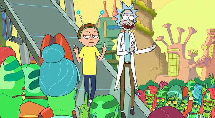 Fotograma de la serie de 'Rick y Morty'