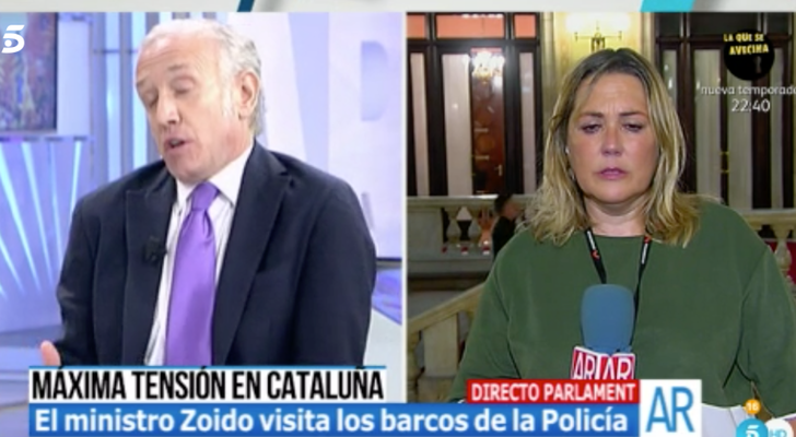 Mayka Navarro y Eduardo Inda
