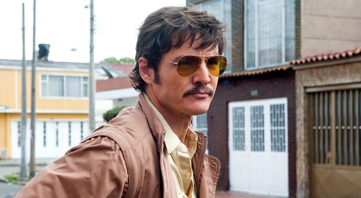 El actor Pedro Pascal en una imagen de la serie 'Narcos'