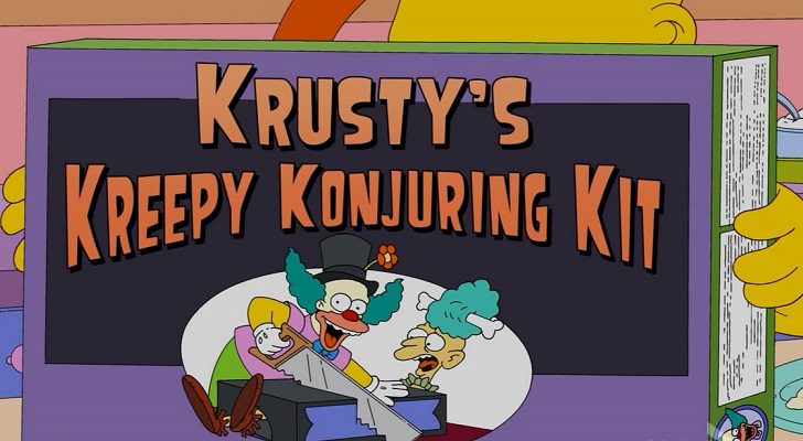 Set de magia infantil de la marca Krusty en 'Los Simpson'