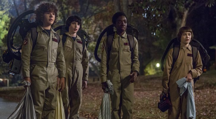 Los niños de &#39;Stranger Things&#39; se visten de cazafantasmas en la segunda temporada