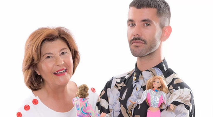 Pedriño y su madre Mary