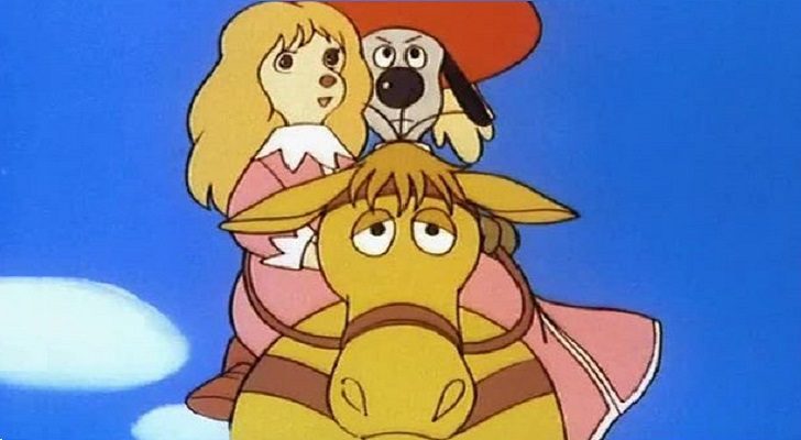 D'Artacán junto a su amada Julieta en 'D'Artacán y los tres mosqueperros