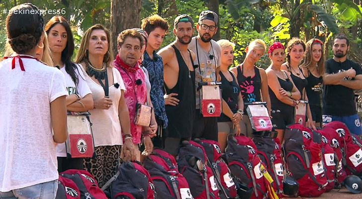 Los concursantes de la sexta edición de 'Pekín Express' con Cristina Pedroche