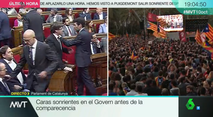 'Más vale tarde' ha ofrecido en directo la comparecencia