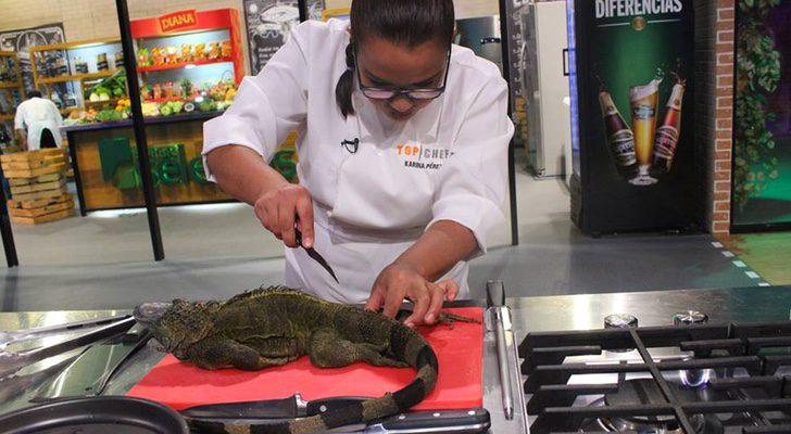 Participante de 'Top Chef El Salvador' dispuesta a cocinar una iguana