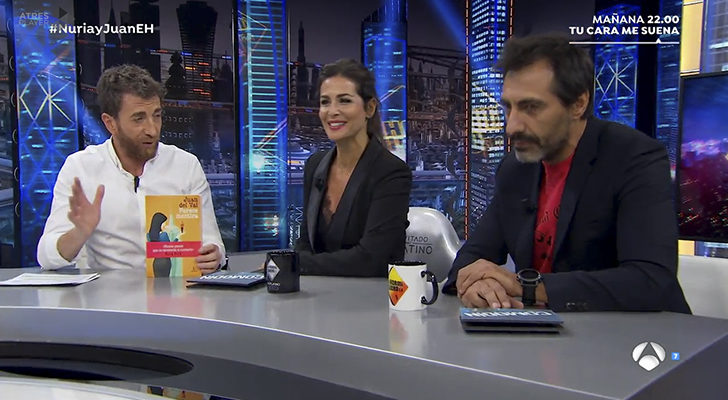 Nuria Roca y Juan del Val en 'El Hormiguero'