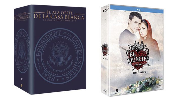 Serie completa de 'El ala oeste de la Casa Blanca' y serie completa de 'El Príncipe'