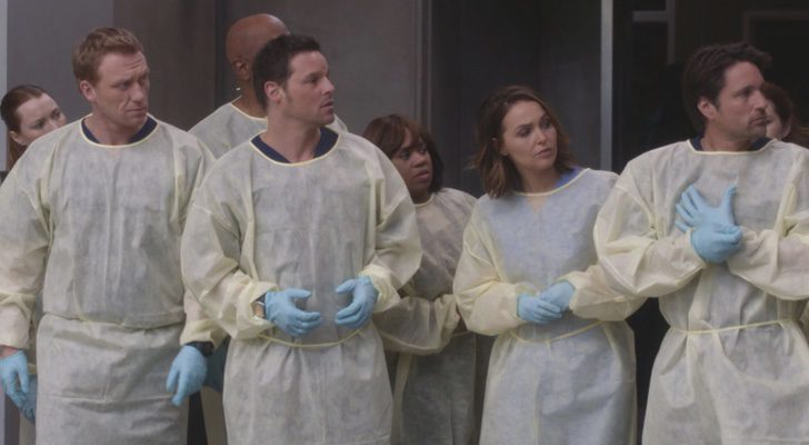 Parte del elenco de 'Anatomía de Grey'