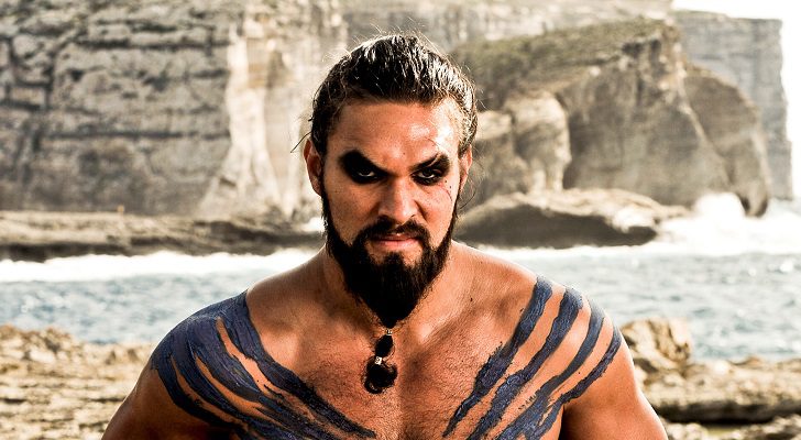 Jason Momoa como Khal Drogo en 'Juego de Tronos'