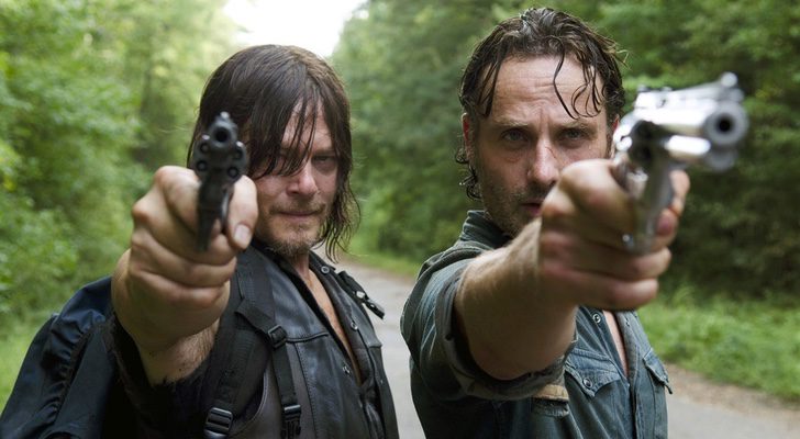  Rick y Daryl en 'The Walking Dead'