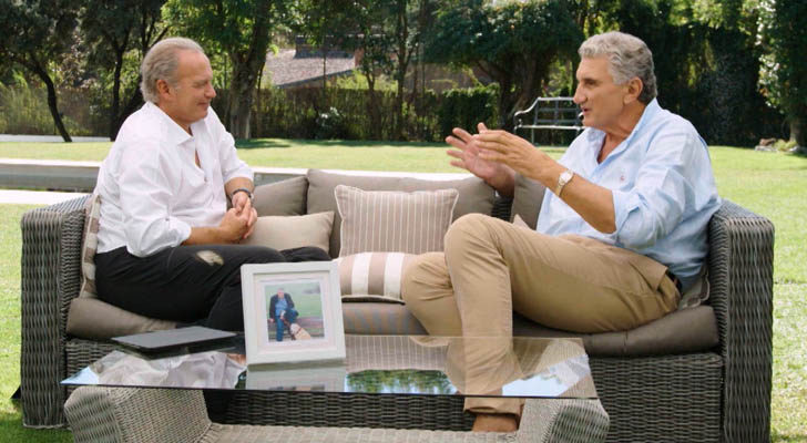 Fernando Romay con Bertín Osborne