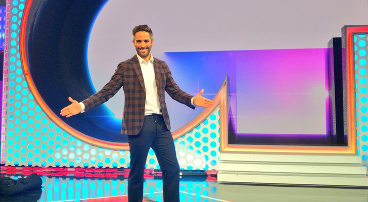 Roberto Leal en el nuevo plató de 'OT 2017'