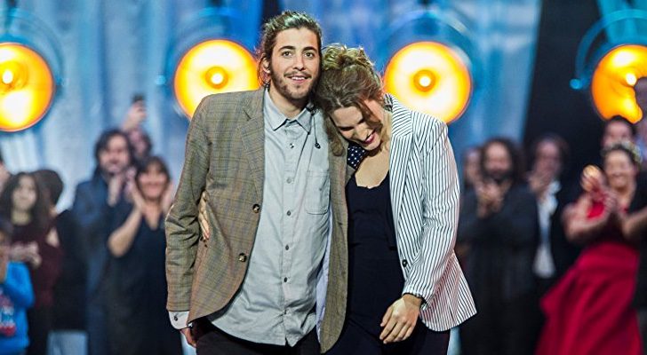 Luisa y Salvador Sobral en el Festival da Cançao de Portugal