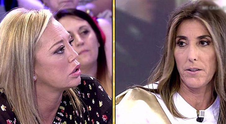 Belén Esteban y Paz Padilla enfrentadas en 'Sálvame'