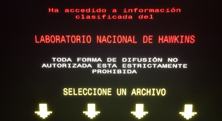 Imagen de la página promocional de la serie en el teletexto