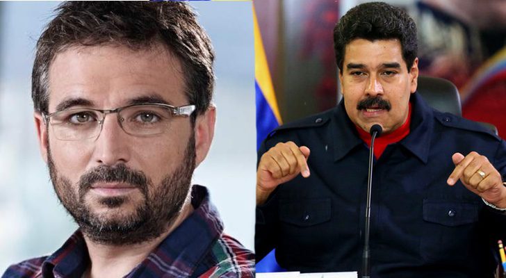 Jordi Évole, presentador de 'Salvados', y Nicolás Maduro, mandatario de Venezuela