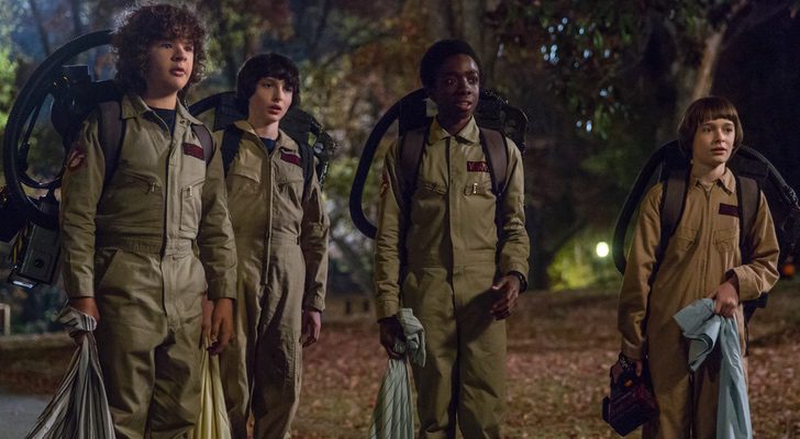Los protagonistas de &#39;Stranger Things&#39; disfrazados de Los Cazafantasmas