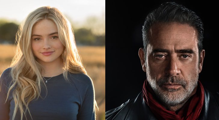 Natalie Alyn Lind de 'The Gifted' y Jeffrey Dean Morgan como Negan en 'The Walking Dead' de FOX