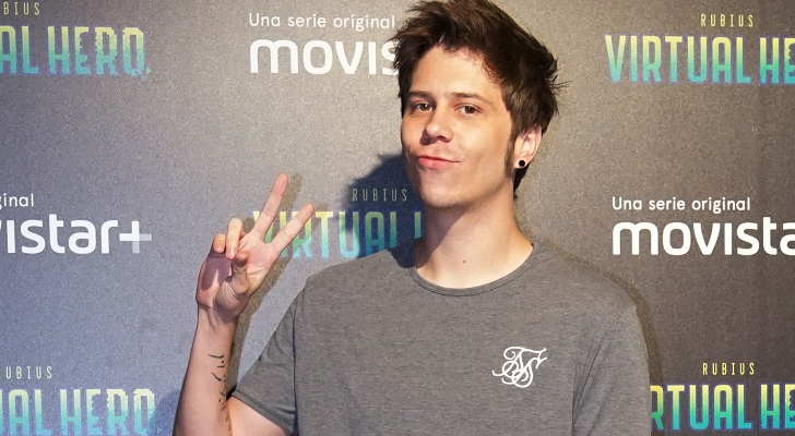 Rubius en la presentación de la ficción