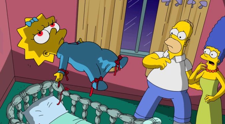 Maggie en el especial de Halloween de 'Los Simpson': "La casa-árbol del terror XVIII"