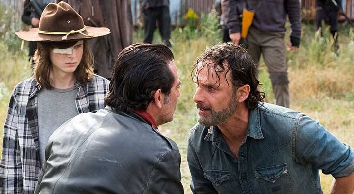 Negan y Rick cara a cara en 'The Walking Dead'