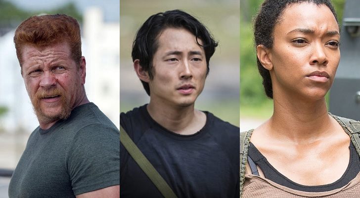Abraham, Glenn y Sasha fallecieron en la séptima temporada de 'The Walking Dead'