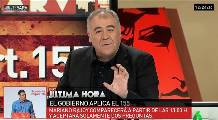 Antonio García Ferreras en el especial 'Al rojo vivo'