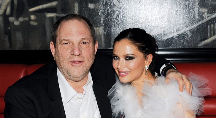 Harvey Weinstein y su exmujer Georgina Chapman