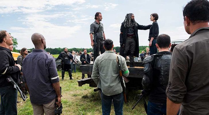 Rick, Ezekiel y Maggie forjan una gran alianza ene 'The Walking Dead'