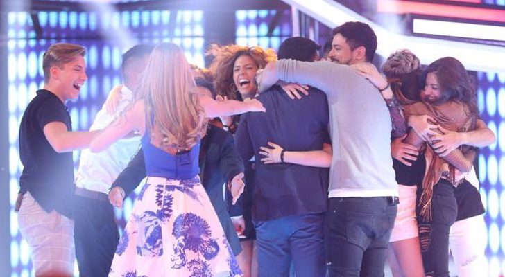 Concursantes de 'OT 2017' al cruzar la pasarela