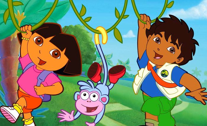 Dora, Botas y su primo Diego