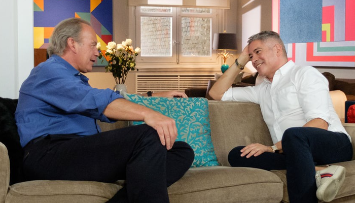 Boris Izaguirre y Bertín Osborne en 'Mi casa es la tuya'