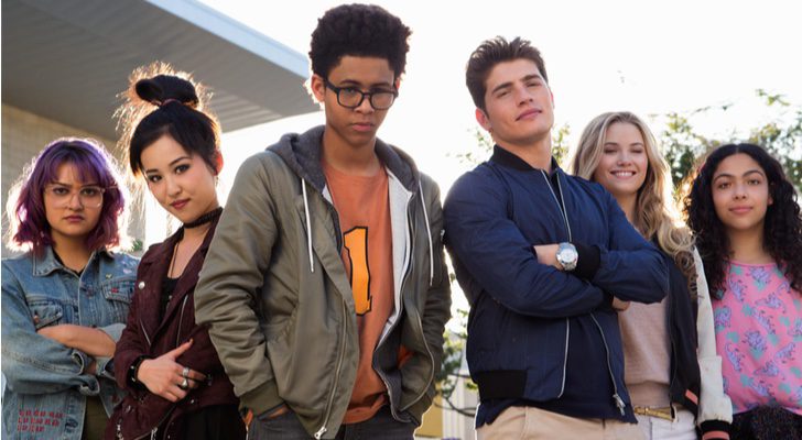 Protagonistas de Marvel's RUNAWAYS, Ariela Barer, Lyrica Okano, Rhenzy Feliz, Josh Schwartz, Virginia Gardner y Gregg Sulkin</p><p>