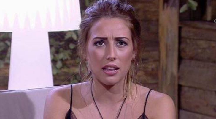 Miriam Santiago en la sala de los reencuentros de 'GH Revolution'