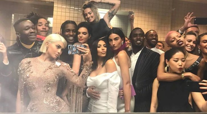 Selfie del clan Kardashian