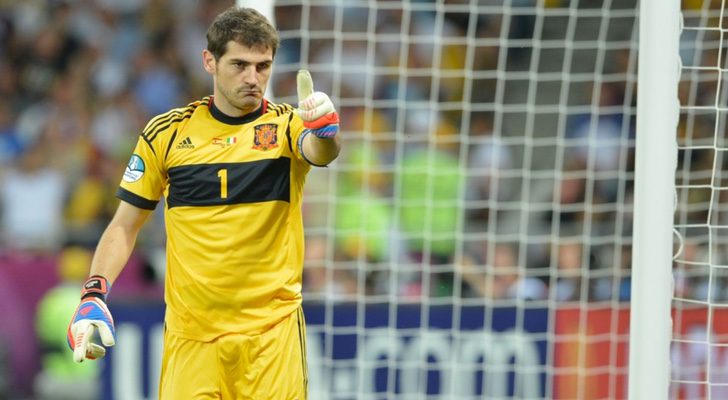 Iker Casillas jugando en el FC Oporto