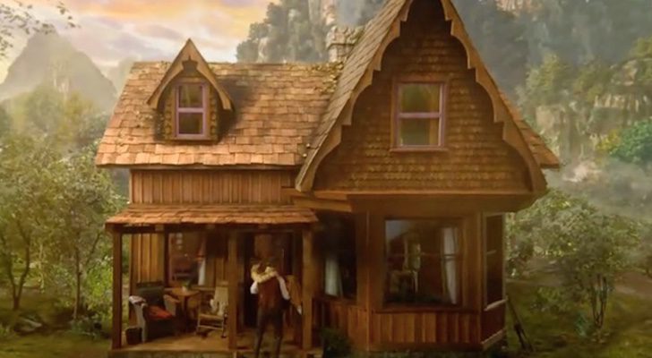 La casa de Rumpel y Bella en 'Érase una vez', inspirada en la película "Up".