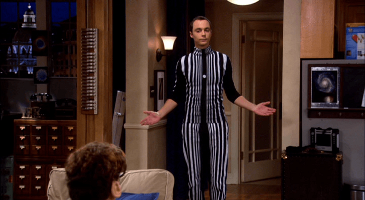Sheldon se disfraza de El efecto Doppler en 'The Big Bang Theory'