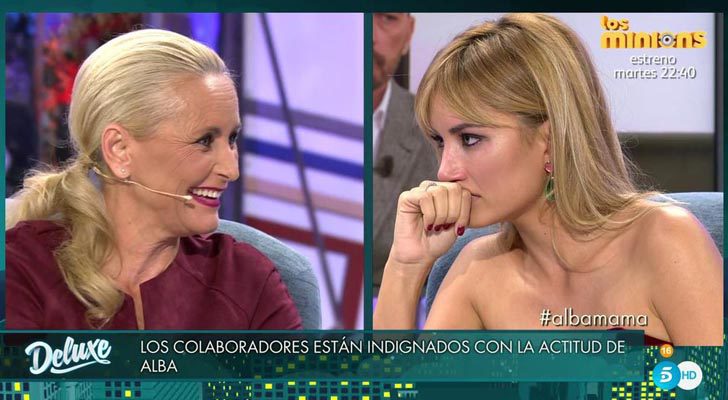 Lucía Pariente y Alba Carrillo se entrevistan mutuamente en el 'Deluxe'