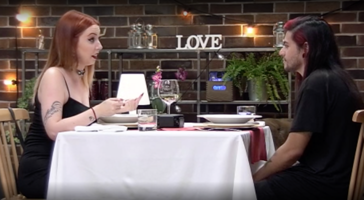 Margot y Manu en 'First Dates'