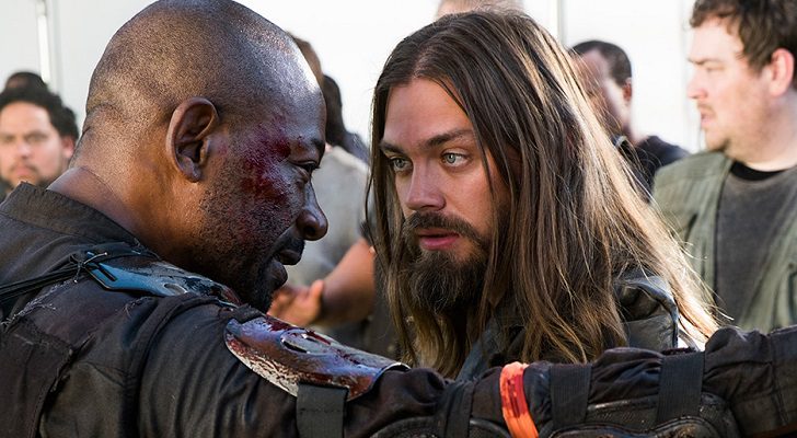 Jesus intenta frenar a Morgan en 'The Walking Dead'