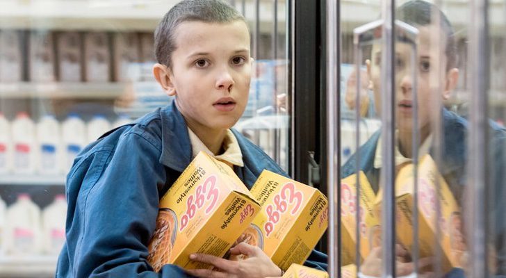 Eleven en &#39;Stranger Things&#39; interpretada por Millie Bobby Brown