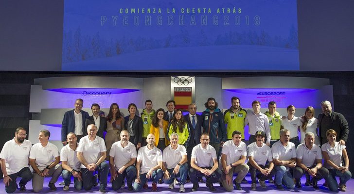 Imagen del evento de presentación de Discovery y Eurosport