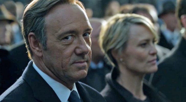 Kevin Spacey y Robin Wright en &#39;House of Cards&#39;