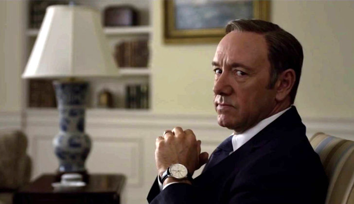Kevin Spacey en 'House of Cards'