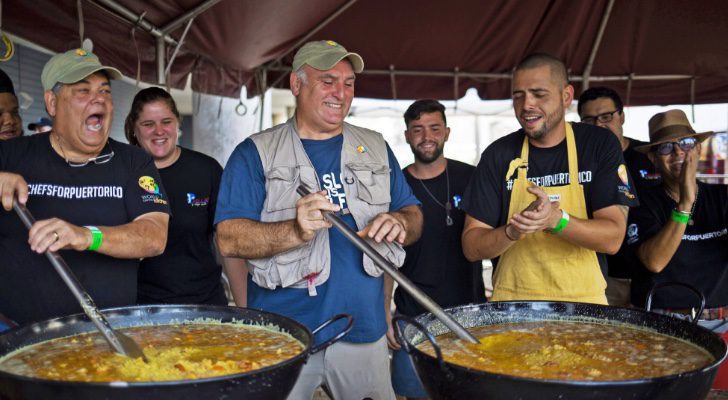 José Andrés ayuda en Puerto Rico