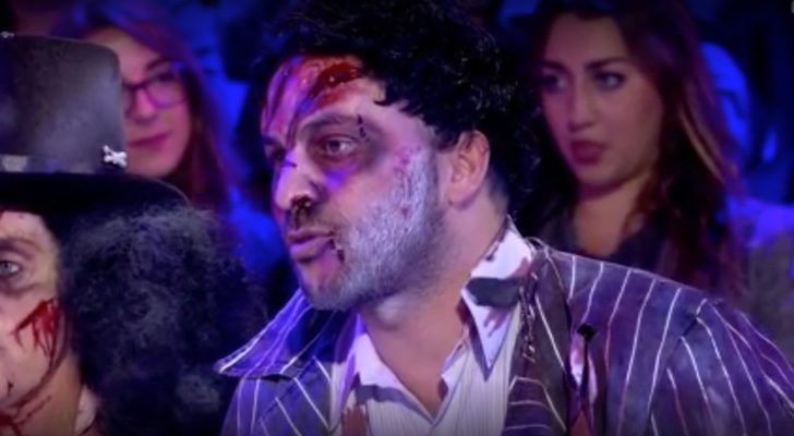 Antonio Tejado caracterizado de Halloween en 'Sálvame'