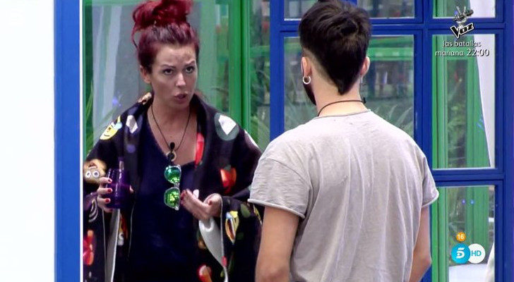 Mina y Rubén discuten tras el encontronazo